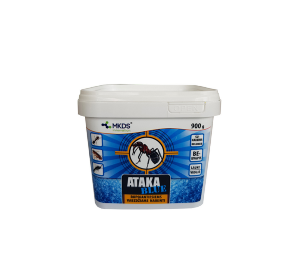 ATAKA BLUE insekticidas nuo skruzdžių, 900 g